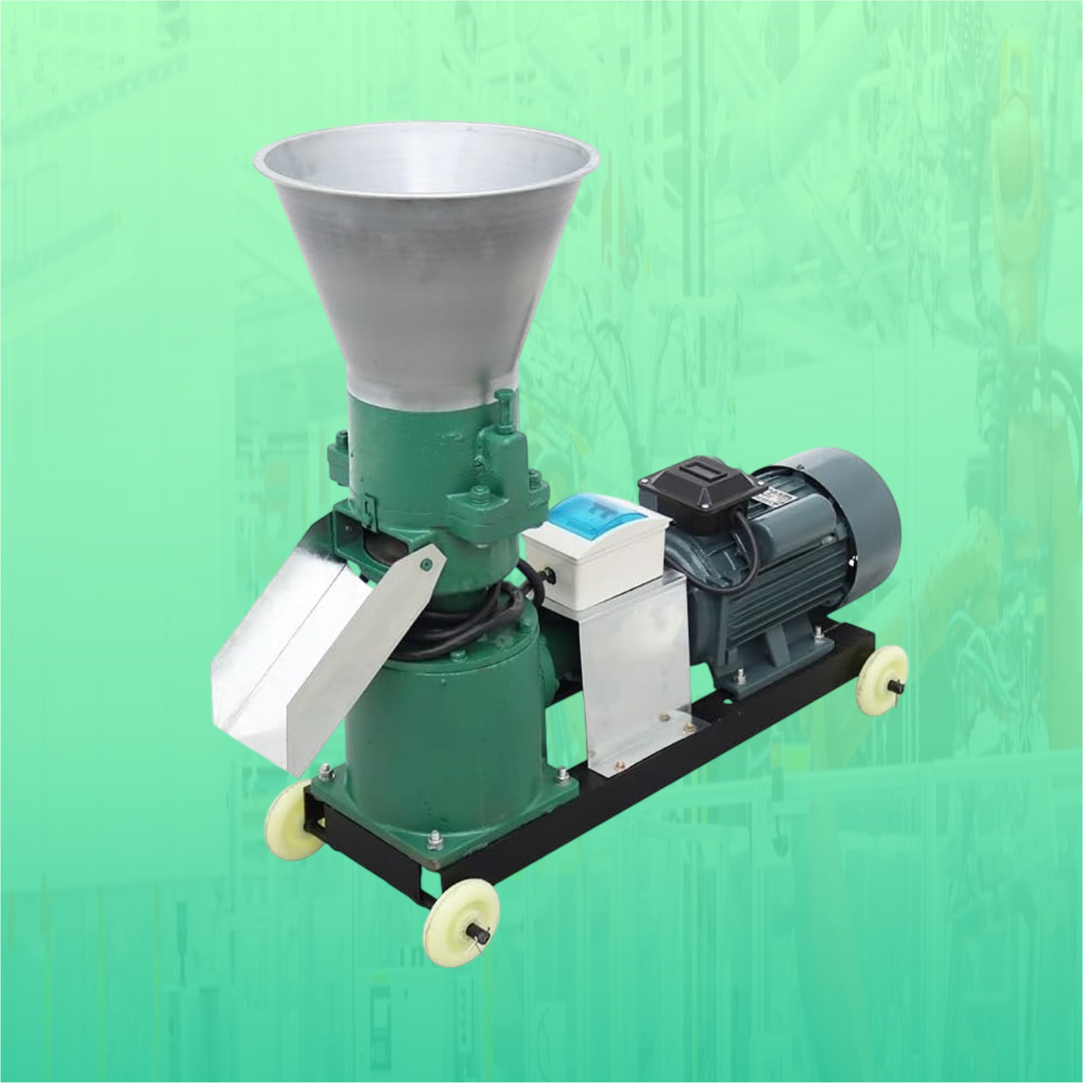 Cattle feed machine